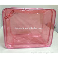 Colored PVC double packaging bag for duvet bedding set with steel rim